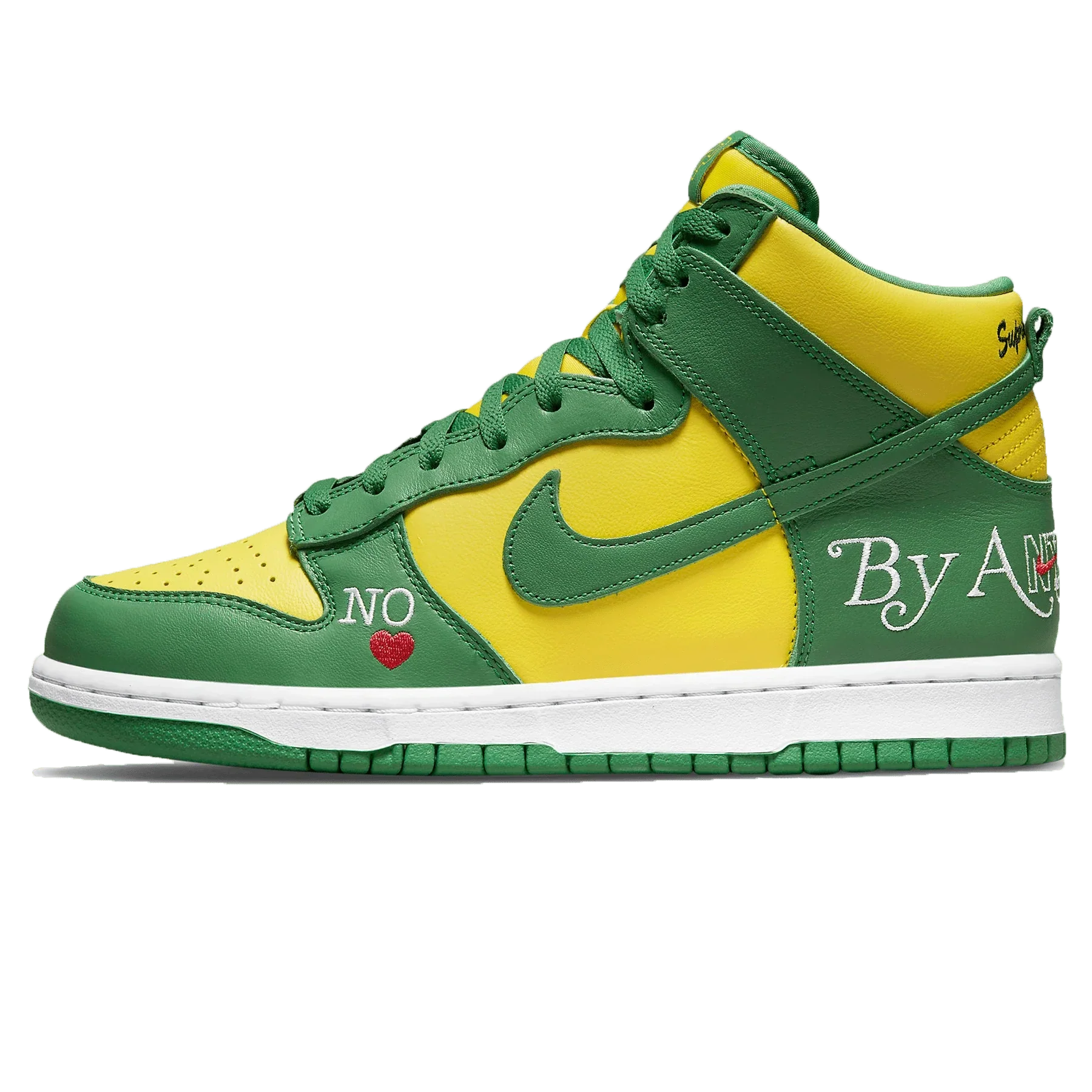 Nike SB x Supreme Dunk High 'By Any Means Brazil'